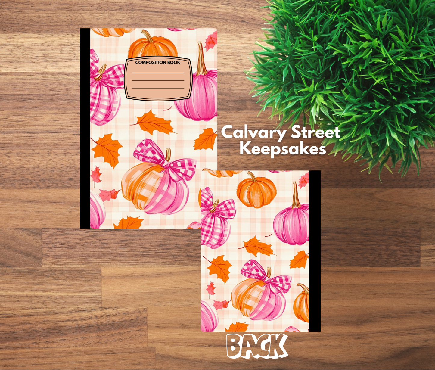 Fall - Love Autumn - Composition Notebook