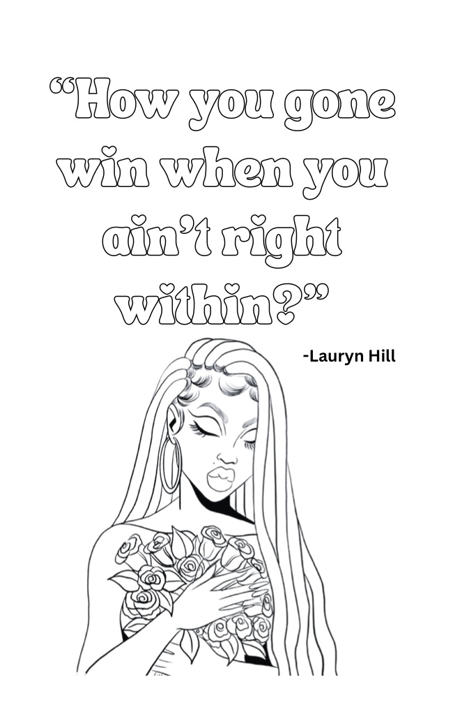 2026 Vision Board & Manifestation Journal w/ Coloring Pages