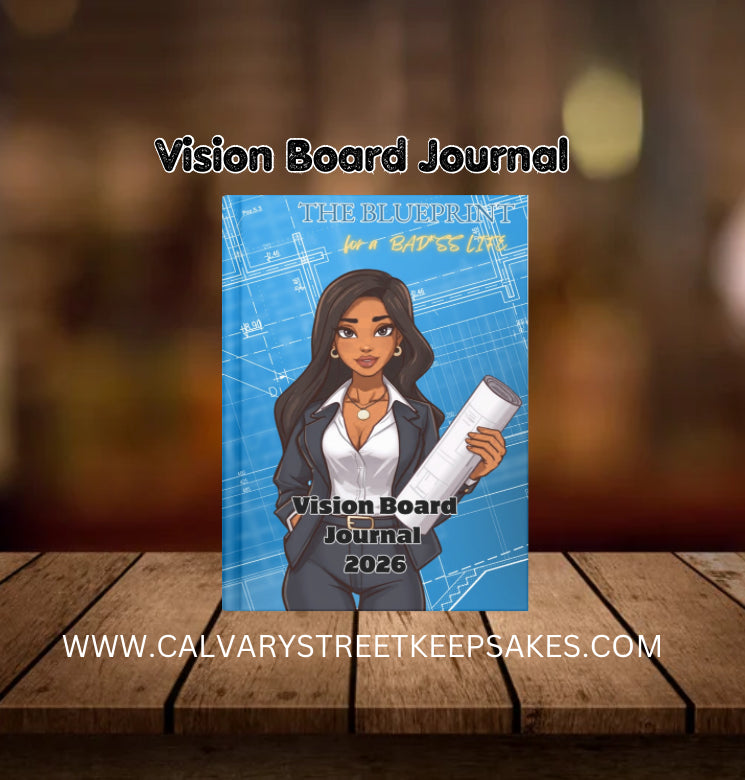 2026 Vision Board & Manifestation Journal w/ Coloring Pages